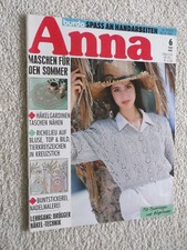 Anna; Burda - Spass an Handarbeiten; Heft 6/1991; komplett;  Kunststricken u.a.