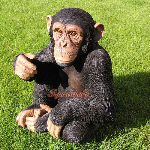 Schimpanse affe figur - affe,
