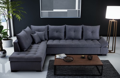 Ecksofa ohne schlaffunktion - ecksofa,