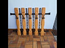 Wandgarderobe Schmiedeeisen 130 cm breit 100 cm hoch plus Spiegel und Lampe