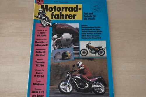 Motorradfahrer 1991 - 09/1991,