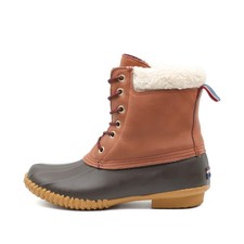 Tommy Hilfiger Damen Russel Stiefel Braun Outdoor Schnürstiefel EU 37,5