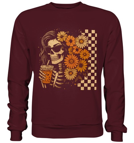 Halloween pullover mit retro - halloween,