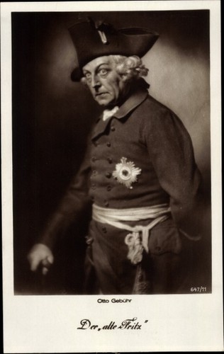 Schauspieler otto gebühr - ak,