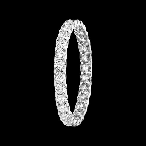 Platin ring mit - 21, brillanten