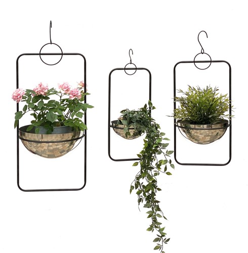 Blumenampel innen metall wand - innen,