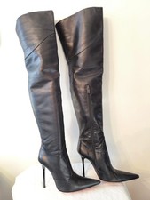 Overknee stiefel schwarz - overknee,
