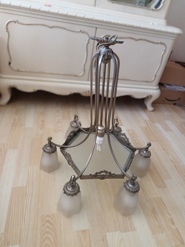 Jugendstil deckenlampe antik - jugendstil,
