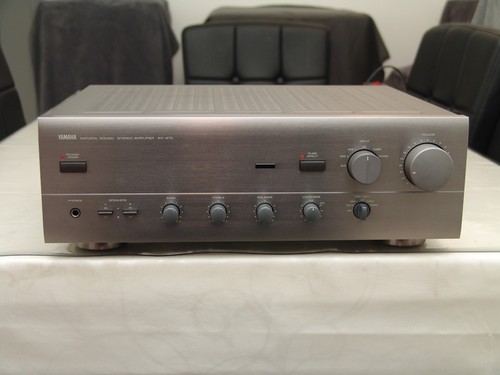 Yamaha 470 stereo amplifier - yamaha,