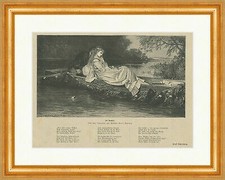 Am Nachen. Liebespaar Boot