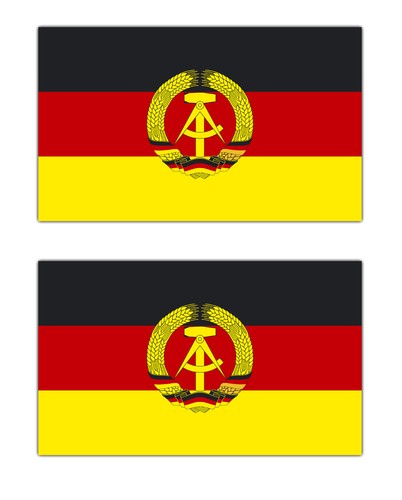 Aufkleber ddr flagge - flagge, fahne
