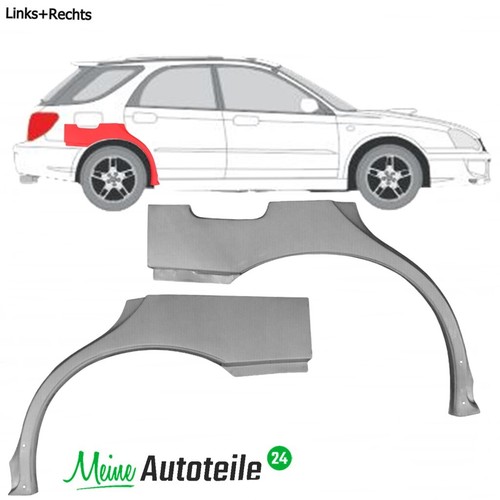 Reparaturblech radlauf - , 2x