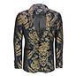 Herren jacquard gold brokat - gold,