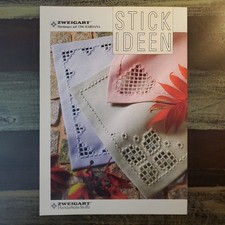 Stick-Ideen, Mitteldecken, Hardanger, Stickmotive, Kreuzstich, Zählmuster, A4