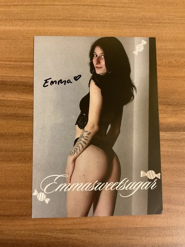 Emmasweetsugar autogramm - emmasweetsugar,