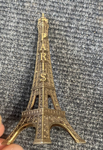 Bronze mini eiffelturm - bronze,
