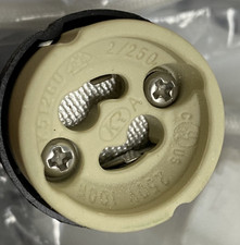 5 x GU10 Lampenfassungen mit Anschlusskabel – unbenutzt