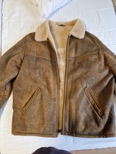 Lederjacke Herren Größe 54. Gewachsenes Lammfell