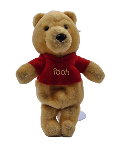 Winnie the pooh - winnie, plüsch-tasche