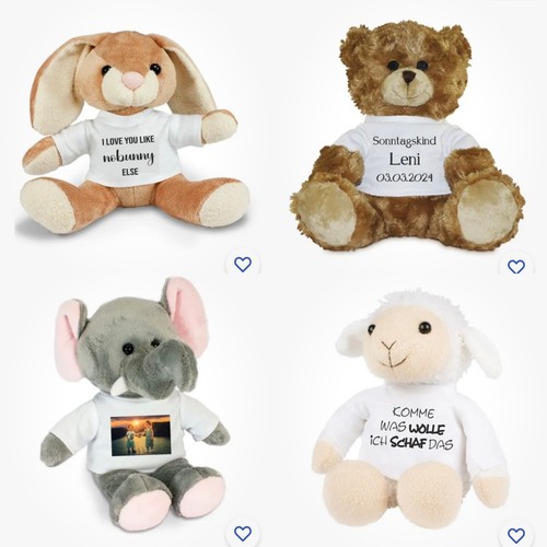 Kuscheltier personalisiert