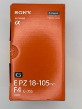 Sony SELP18105G – 18–105mm F4 G OSS Zoom-Objektiv NEU OVP geöffnet