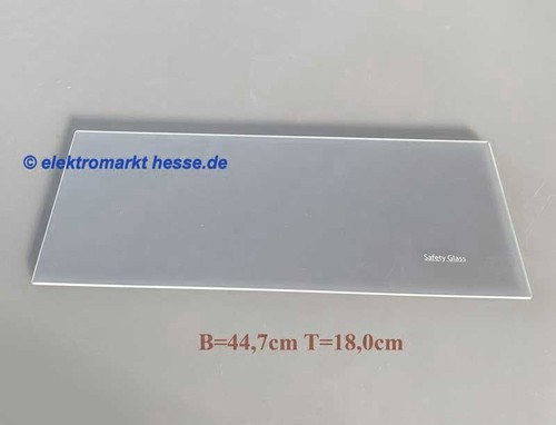Glasplatte gemüseschublade - glasplatte,