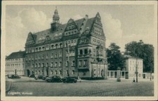 Ansichtskarte Liegnitz Rathaus