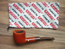 Pfeife / Tabakpfeife - LORENZO LB 812  (Goldlogo) -, 9mm Fi., Half Bent