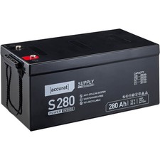 Agm batterie 12v 280ah deep - 12v,