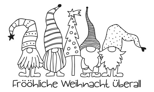 Holzstempel wichtelt 6x10 - holzstempel, "es