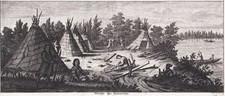 Samoyeds Uralic people Russia Russland Russie Ural costume engraving Brujin 1718