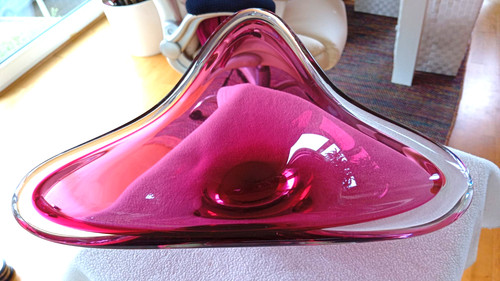 Große schwere glasschale - glasschale,
