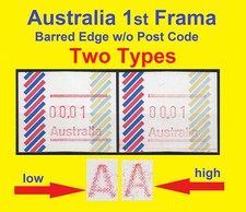 Australia ATM 2 * barred edge