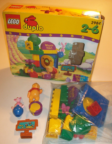 Rar lego duplo 2984 winnie - lego,