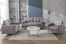 Couchgarnitur 3tlg. Sofaset