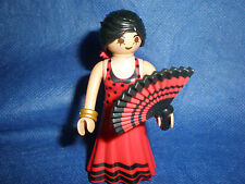 Playmobil Argentina espana Flamenco Flamencotänzerin Carmen Fächer unbespielt 