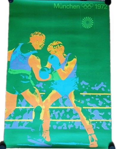 Olympia plakat boxen - olympia,