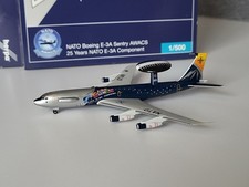 Herpa Wings NATO Boeing E-3A Sentry AWACS 25 Years Anniversary LX-N 90443 1:500