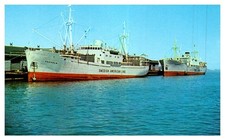 Vaxholm Swedish American Line Milwaukee Wisconsin Hafen Postkarte