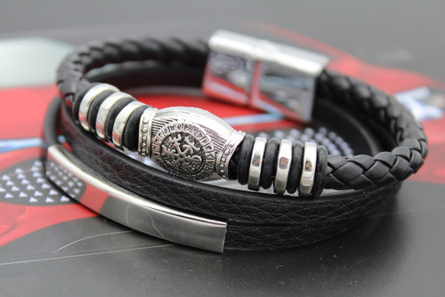 Herren lederarmband - 🖤,