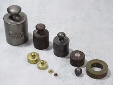 Alte Gewichte Gewichtsatz mit