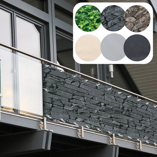 Balkon sichtschutz pvc - pvc, |