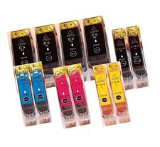12x Druckerpatronen für Canon