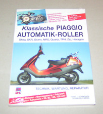 Reparaturanleitung Piaggio Automatik Roller Sfera SKR Storm NRG Quartz TPH ZIP