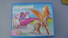  Playmobil 5143 Pegasus Kutsche mit Prinzessin komplett in OVP