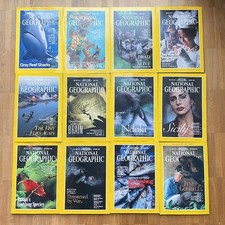 National Geographic 1995 englisch komplette Sammlung 1-12 Zeitschrift Hefte Maps
