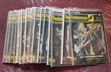 15x Fledermaus Kriminal Roman
