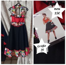 Karnevalskostüm Kleid bunt