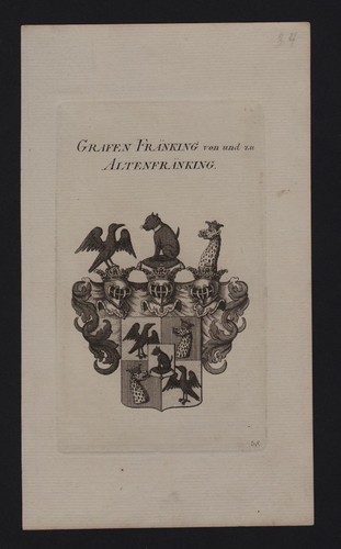 1800 grafen fränking wappen - grafen,