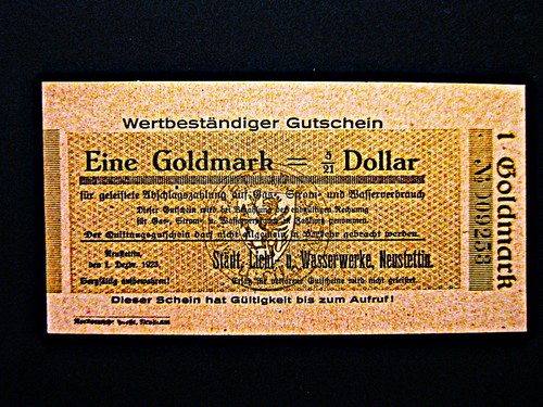 Neustettin goldmark 5 21 - neustettin,